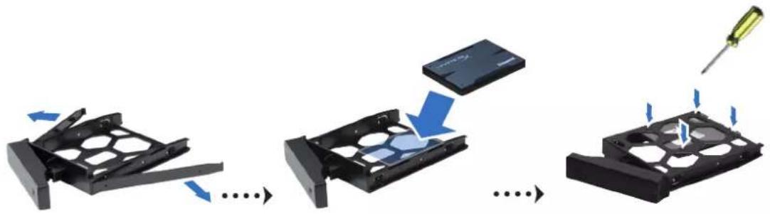 SYNOLOGY DiskStation DS1621+ - Installation des disques - 4