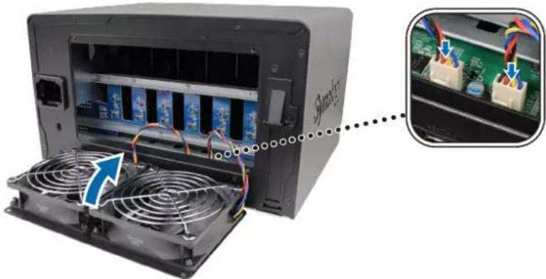 SYNOLOGY DiskStation DS1621+ - Remplacer le ventilateur du système - 8