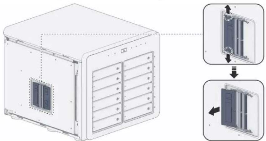 SYNOLOGY DiskStation DS3622xs+ - Pour retirer le module de RAM - 1