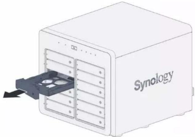 SYNOLOGY DiskStation DS3622xs+ - Installation des disques - 2