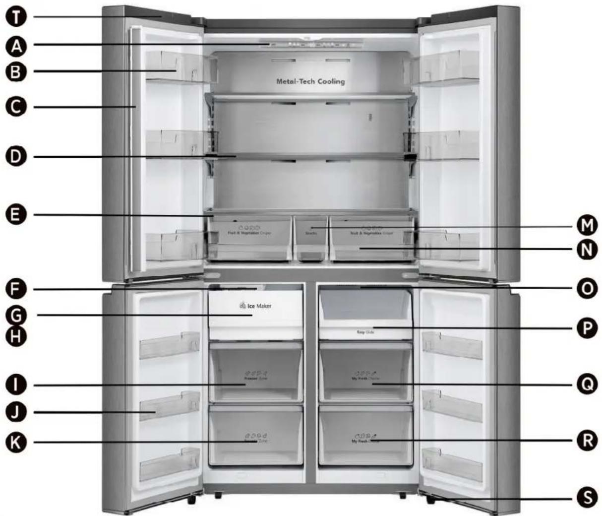 HISENSE RQ758N4SGIE - Descrizione dell'Apparecchio - 1