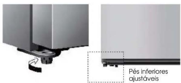 HISENSE RQ758N4SGIE - Nivelamento do aparelho - 2