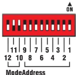 YORKVILLE LP-LED2M - ModeAddress - 2