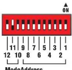 YORKVILLE LP-LED2M - ModeAddress - 1