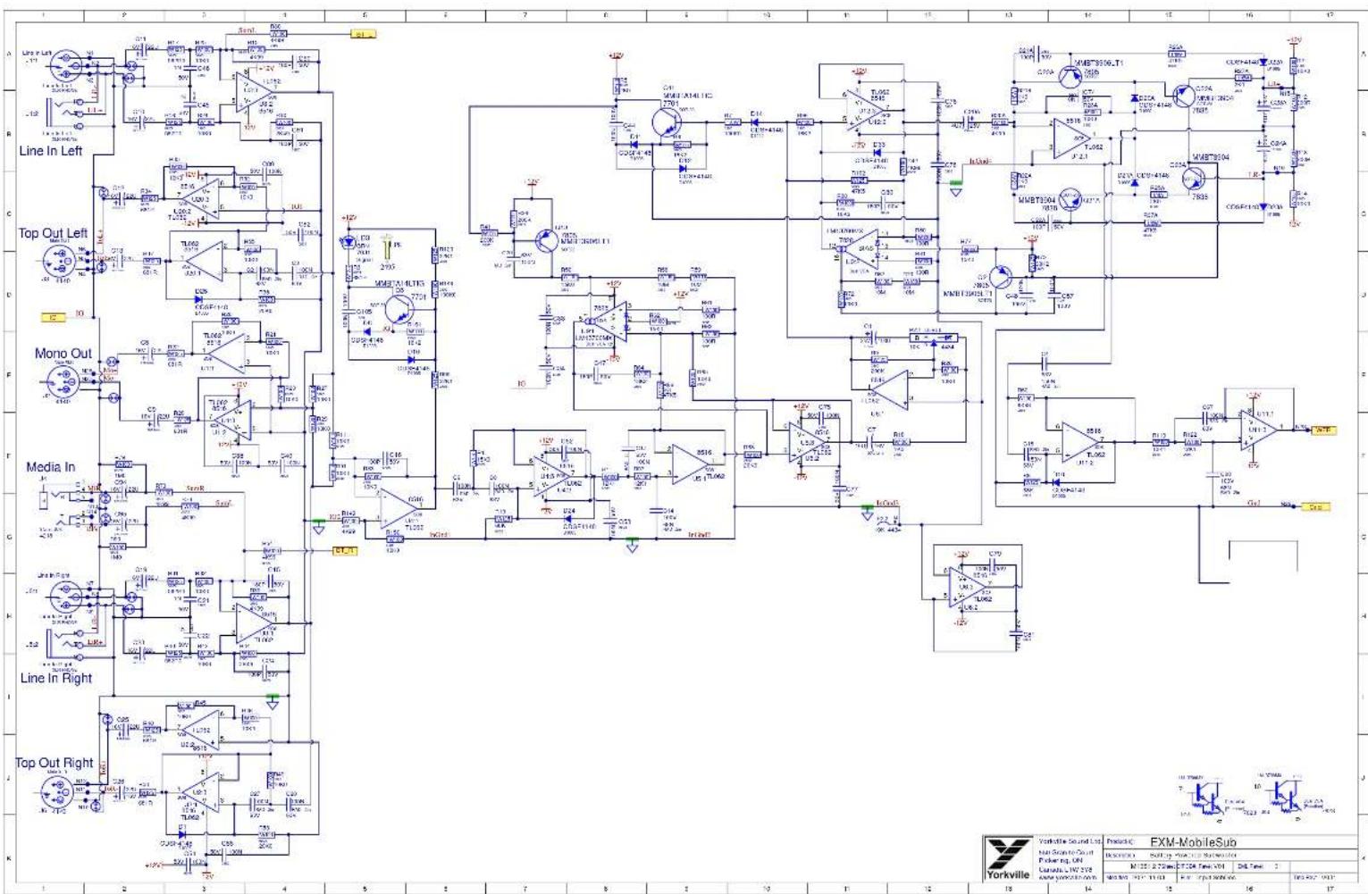YORKVILLE EXM Mobile Sub - Block Diagram for EXM MobileSUB - 3