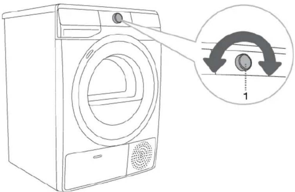 HISENSE DH5V13UW - Étape3:Sélectionduprogrammedeséchage - 1
