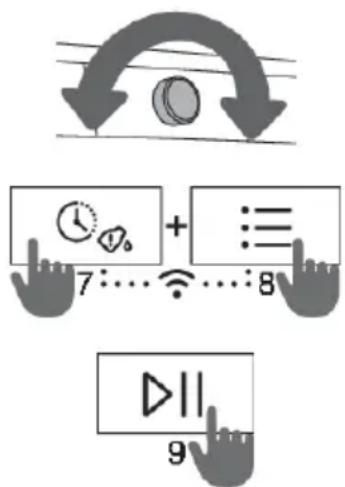 HISENSE WF5V144BW - CommentactiverleWi-Fisurl'appareil? - 2