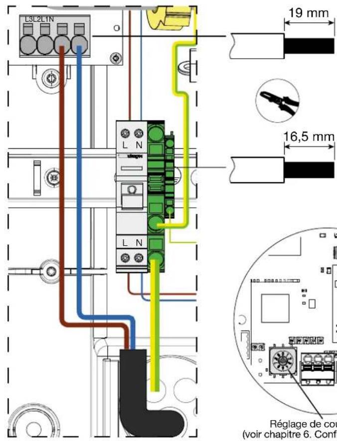 HAGER XEV1R22T2ER - Raccordement électrique - 4