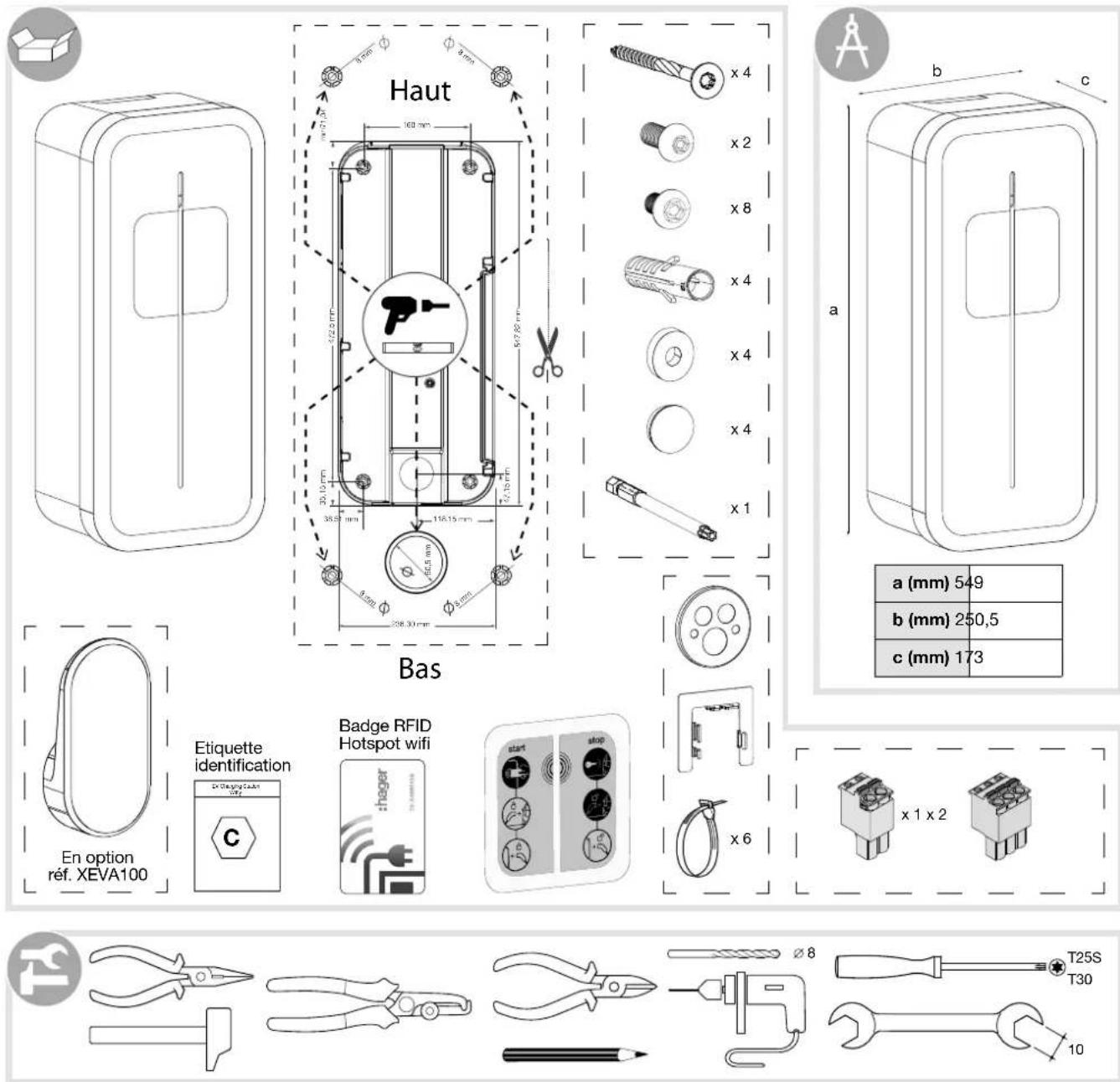 HAGER XEV1R22T2ER - Recommendations - 1
