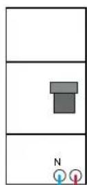 HAGER XEV1R22T2ER - - Sortie 1 - 2