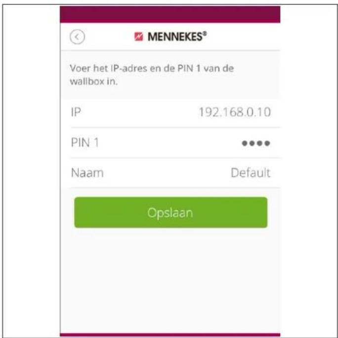 Mennekes AMTRON Premium 11 - Tik op "Handmatig instellen". - 1