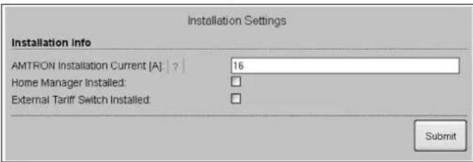 Mennekes AMTRON Premium 11 - Description du menu - 2