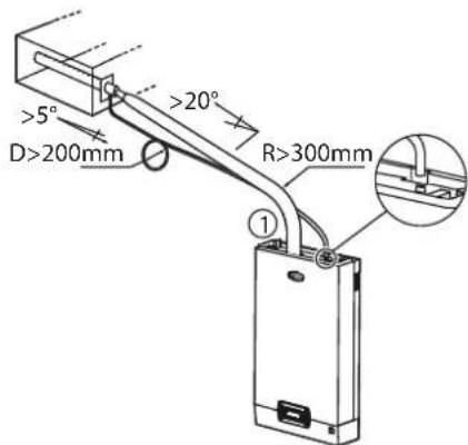 Carel heaterSteam V2 - Tuyau d'évacuation de la condensation - 3