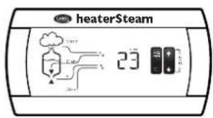 Carel heaterSteam V2 - Modifi cation du point de consigne (St) - 2
