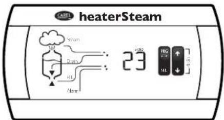 Carel heaterSteam V2 - Écran - 3