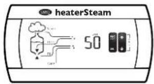 Carel heaterSteam V2 - Modifi cation du point de consigne (St) - 5