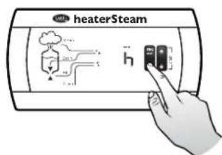 Carel heaterSteam V2 - Modifi cation du point de consigne (St) - 3