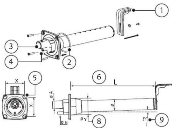 Carel heaterSteam V2 - Distributeurs linéaires CAREL pour conduits d'air (DP\*\*\*DR0) - 1