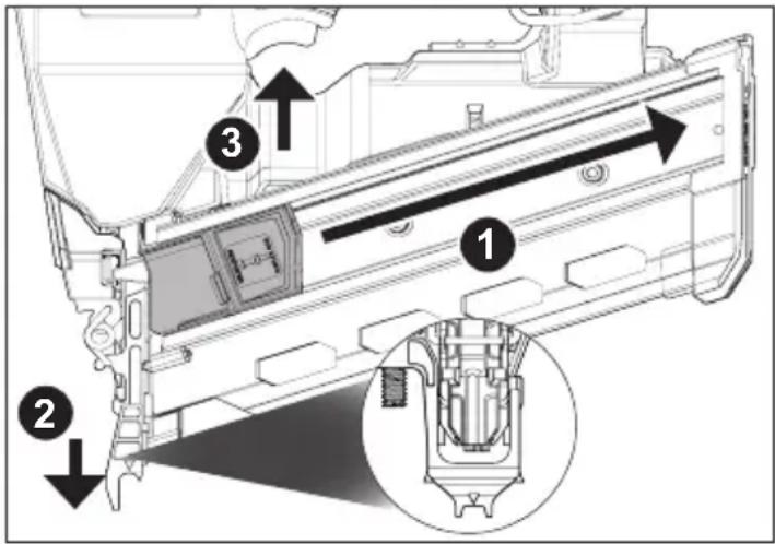MILWAUKEE M18 Fuel 2844-20 - Réinitialisation du percuteur - 1