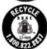 Porter-Cable PC1200ID - THE RBRC™ SEAL - 2