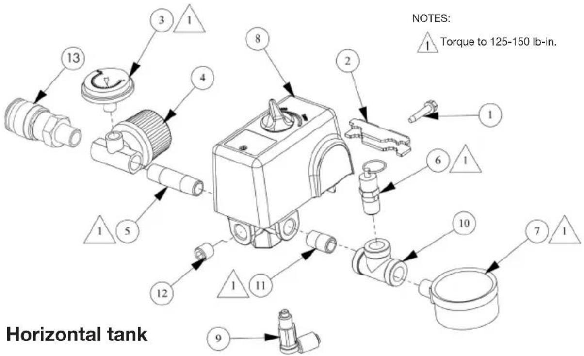 Porter-Cable PXCMPC1682066 - PARTS DRAWING - 1