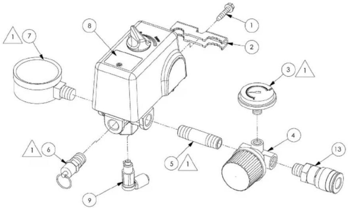 Porter-Cable PXCMPC1682066 - PARTS DRAWING - 3