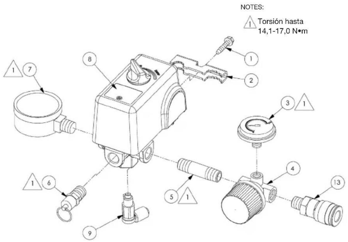 Porter-Cable PXCMPC1682066 - ESQUEMA DE LA PIEZAS - 2