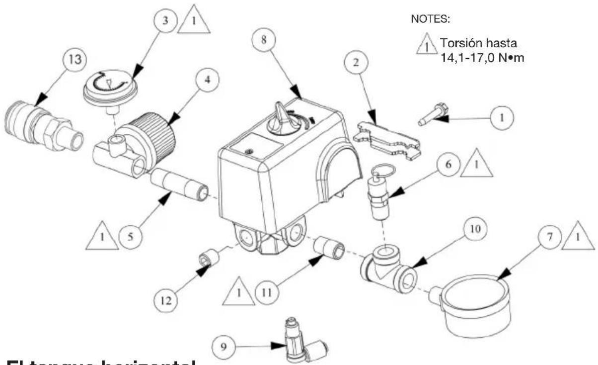 Porter-Cable PXCMPC1682066 - ESQUEMA DE LA PIEZAS - 1