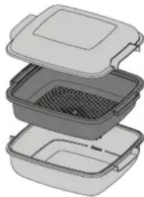WHIRLPOOL AMW 6440 FB - NACZYNIE DO GOTOWANIA NA PARZE - 1