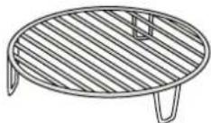 WHIRLPOOL AMW 6440 FB - GRELHA METÁLICA - 1