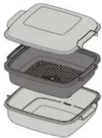 WHIRLPOOL AMW 6440 FB - VAPORIERA - 1
