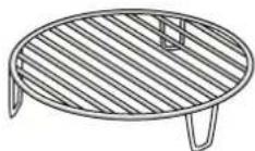 WHIRLPOOL AMW 6440 FB - GRILLE MÉTALLIQUE - 1