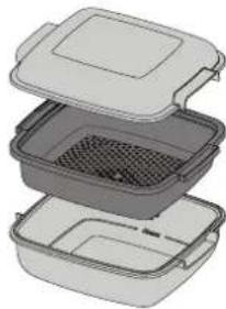WHIRLPOOL AMW 6440 FB - PANIER-VAPEUR - 1