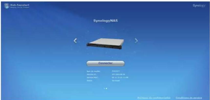 Web Assistant Synology NAS Synology Connector Num. 24 - 360000 Address: 175-188-200-94 Address: 98-11-12-13-11:00 Status: No Status PcName de reconfidentiertà Conditions de service