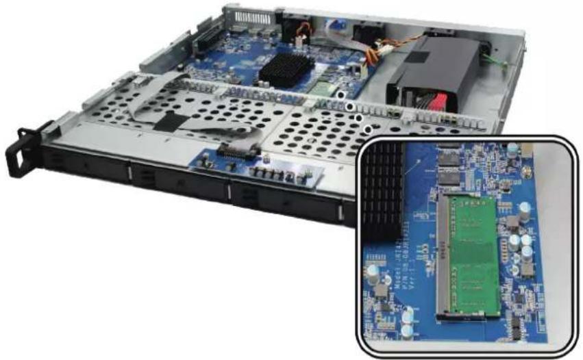 SYNOLOGY RackStation RS820RP+ - Pour installer le module de RAM : - 2