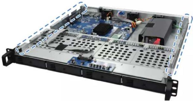 SYNOLOGY RackStation RS820RP+ - Remarque : - 2