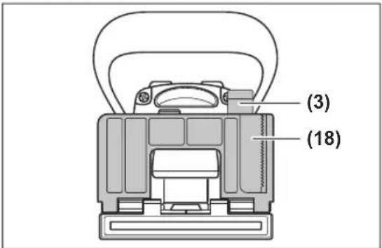 BOSCH GFF 18V-22 Professional - Setting the Routing Angle - 1