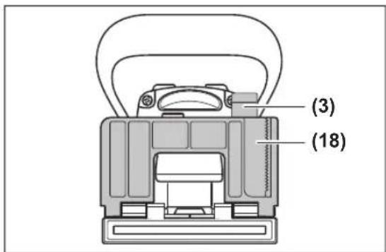 BOSCH GFF 18V-22 Professional - 루팅 각도 설정하기 - 1