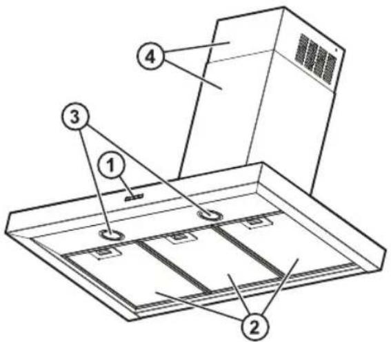 WHIRLPOOL AKR 756 IX - BESKRIVELSE OG BRUG AF EMHÆTTEN - 1