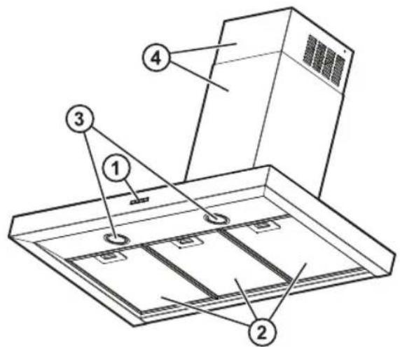 WHIRLPOOL AKR 756 IX - BESKRIVNING OCH ANVÄNDNING AV FLÄKTEN - 1