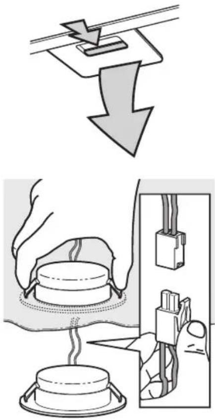 WHIRLPOOL AKR 756 IX - REPLACING LAMPS - 1