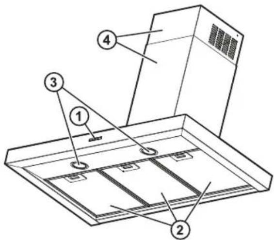 WHIRLPOOL AKR 756 IX - ОПИСАНИЕ ВЫТЯЖКИ И ЕЕ ИСПОЛЬЗОВАНИЕ - 1