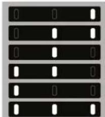 WHIRLPOOL ARG 86122 - LEDs branden Temperatuur instellen - 1
