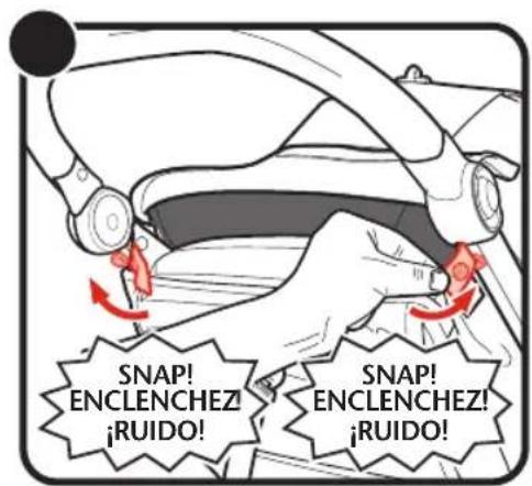BABY JOGGER city mini GT2 Eco - Stroller Use Positions Posiciones de uso del cochecito Position d’utilisation de la poussette - 15