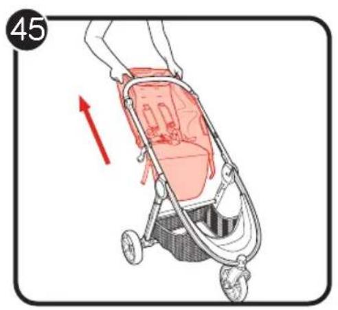 BABY JOGGER city mini GT2 Eco - Stroller Use Positions Posiciones de uso del cochecito Position d’utilisation de la poussette - 59