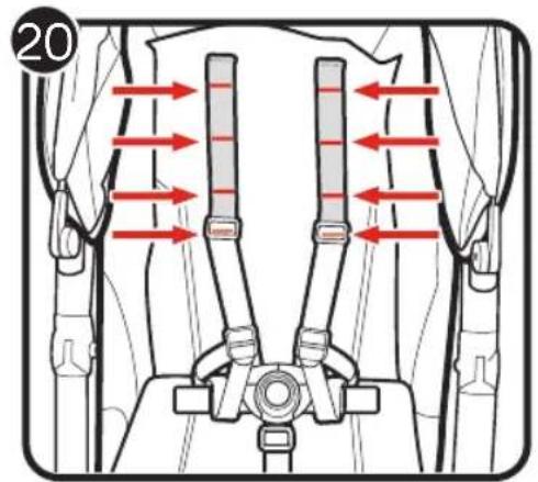 BABY JOGGER city mini GT2 Eco - Stroller Use Positions Posiciones de uso del cochecito Position d’utilisation de la poussette - 23