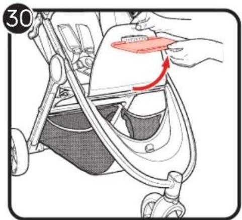BABY JOGGER city mini GT2 Eco - Stroller Use Positions Posiciones de uso del cochecito Position d’utilisation de la poussette - 37
