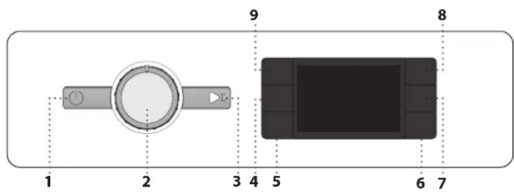 WHIRLPOOL FFB 8489E BV BE - BEDIENTAFEL - 1