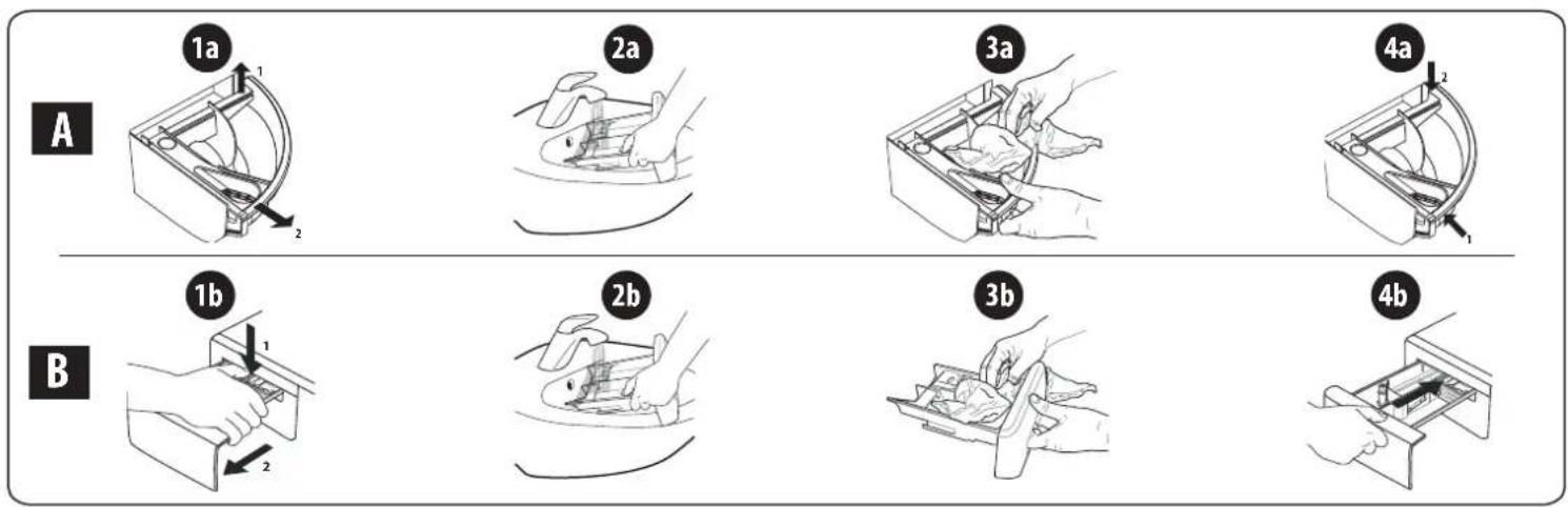 WHIRLPOOL FFB 8489 BV EE - CURĂȚAREA FILTRELOR CU SITĂ METALICĂ ALE FURTUNULUI DE ALIMENTARE CU APĂ - 5