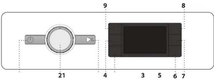 WHIRLPOOL FFB 8489 BV EE - DISPLEJA INDIKATORI - 1